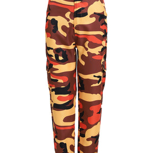 New Camouflage Workwear Denim Casual Pants Harem Pants