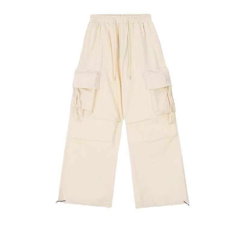 High Waist Retro Quick-drying Overalls For Women