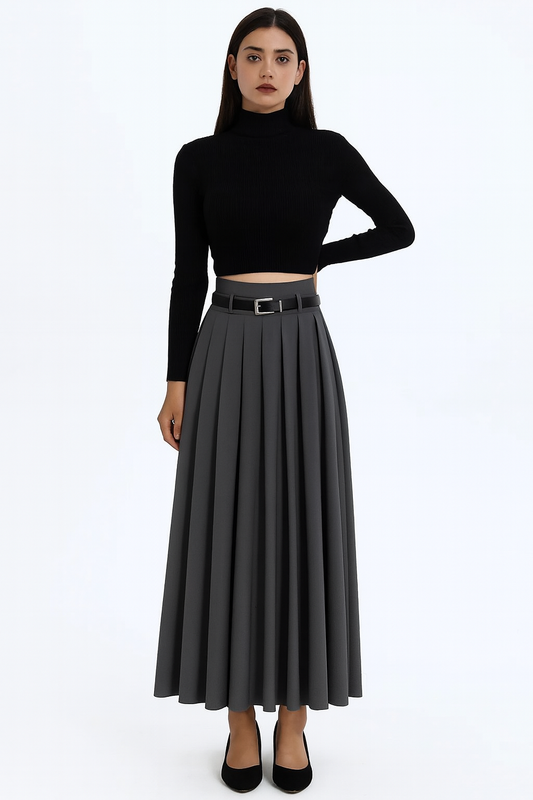 Black Skirt Suit