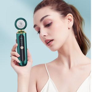 Portable USB Blackhead Remover with Blue Light & Magnifier