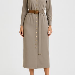 Elegant Shirt Dress