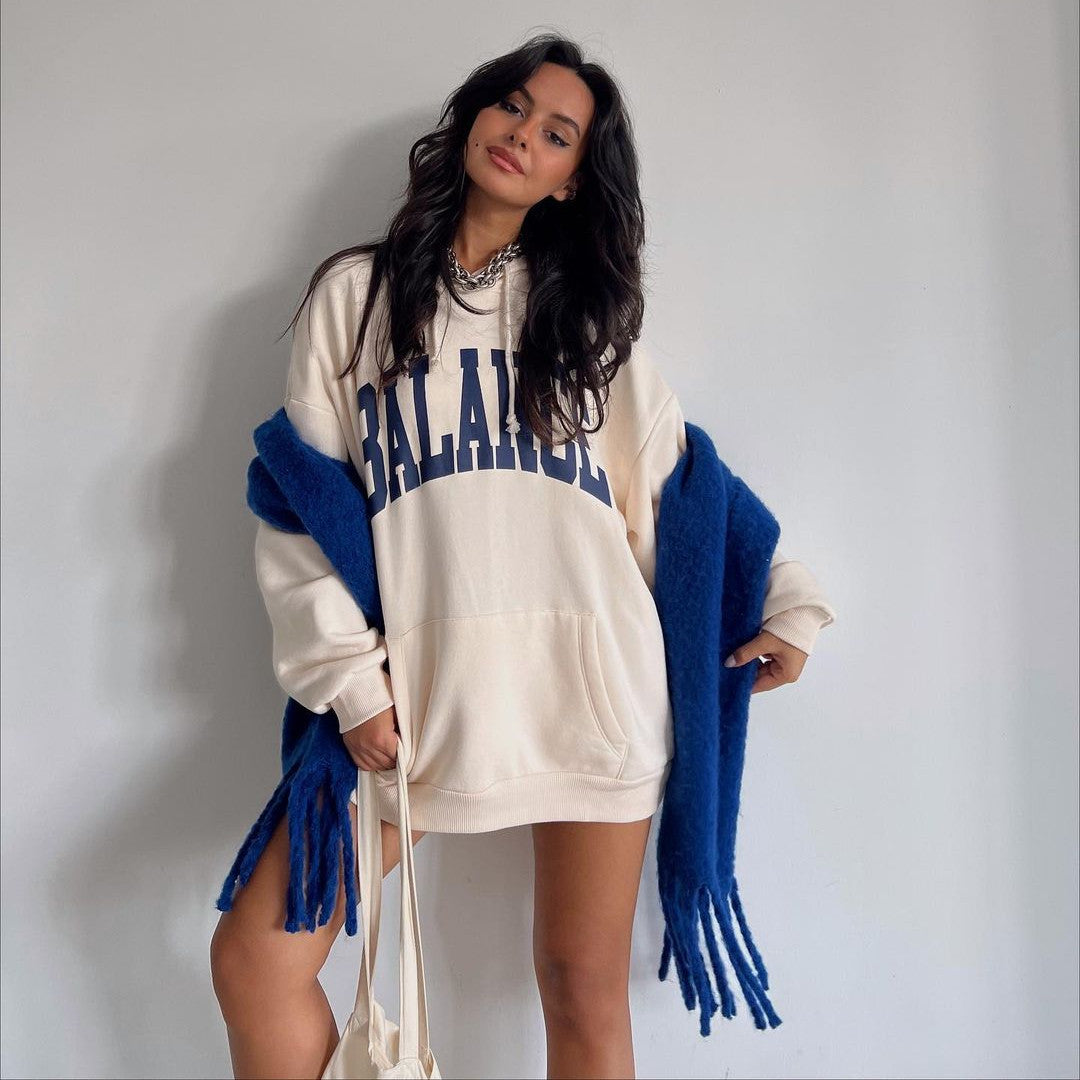 Hooded Printed Top