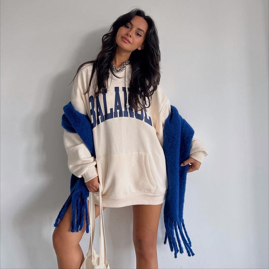 Hooded Printed Top