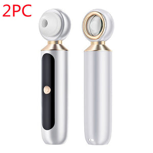 Portable USB Blackhead Remover with Blue Light & Magnifier