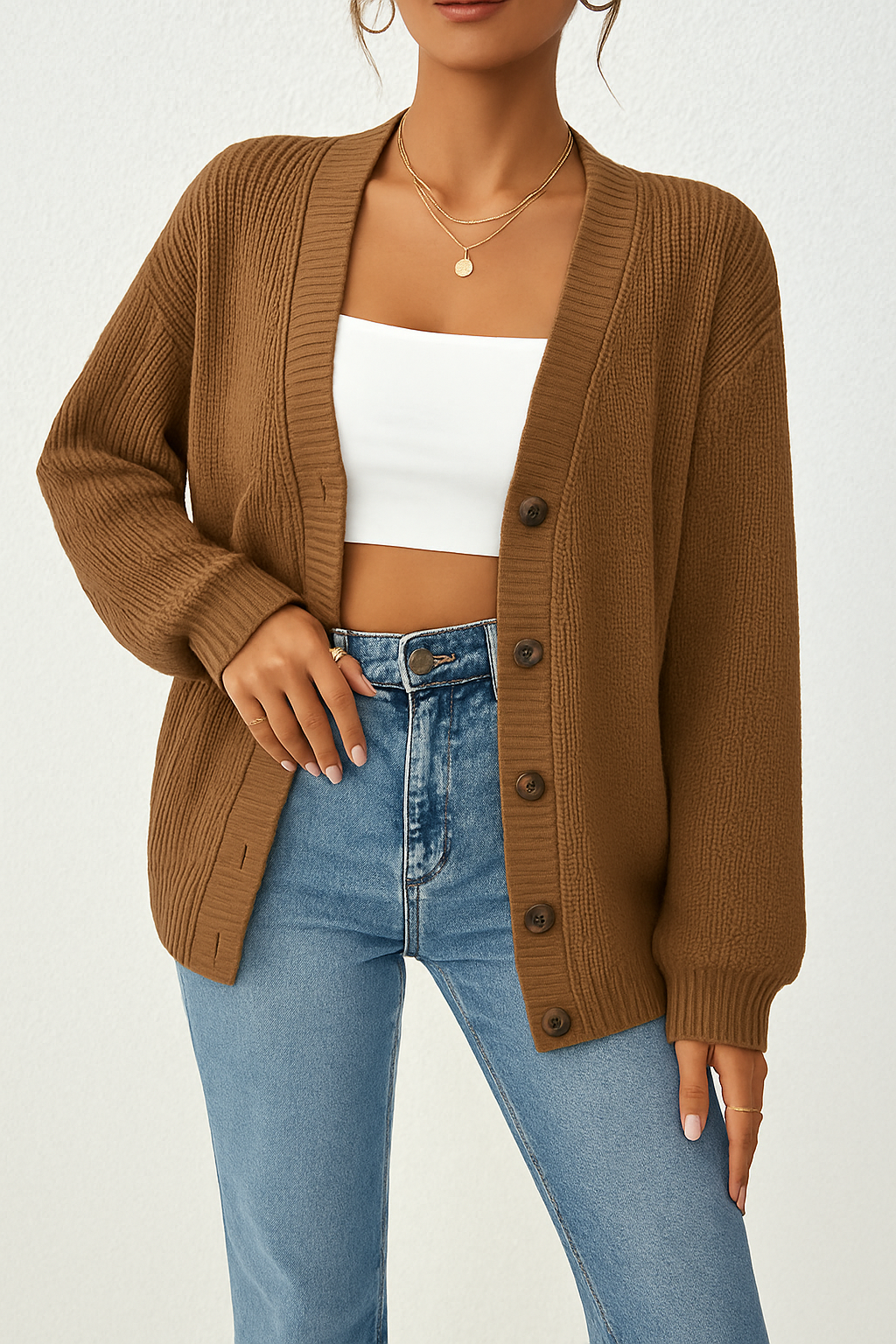 Hollow Cardigan