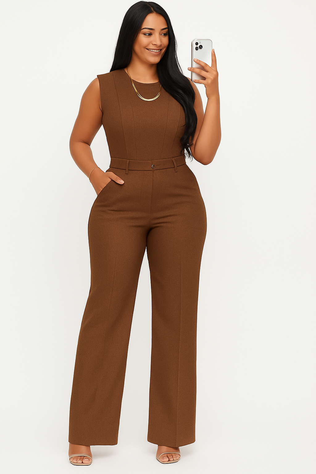 Summer Sleeveless Vest & Pants Set