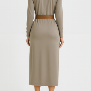 Elegant Shirt Dress