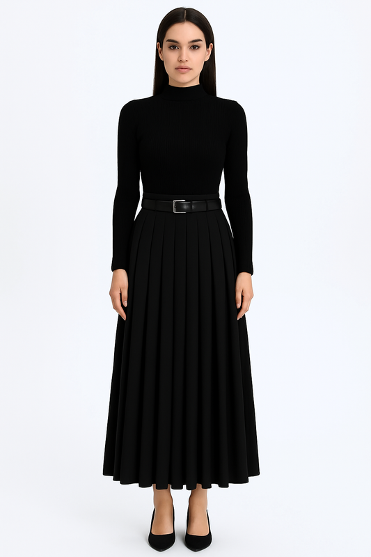 Black Skirt Suit
