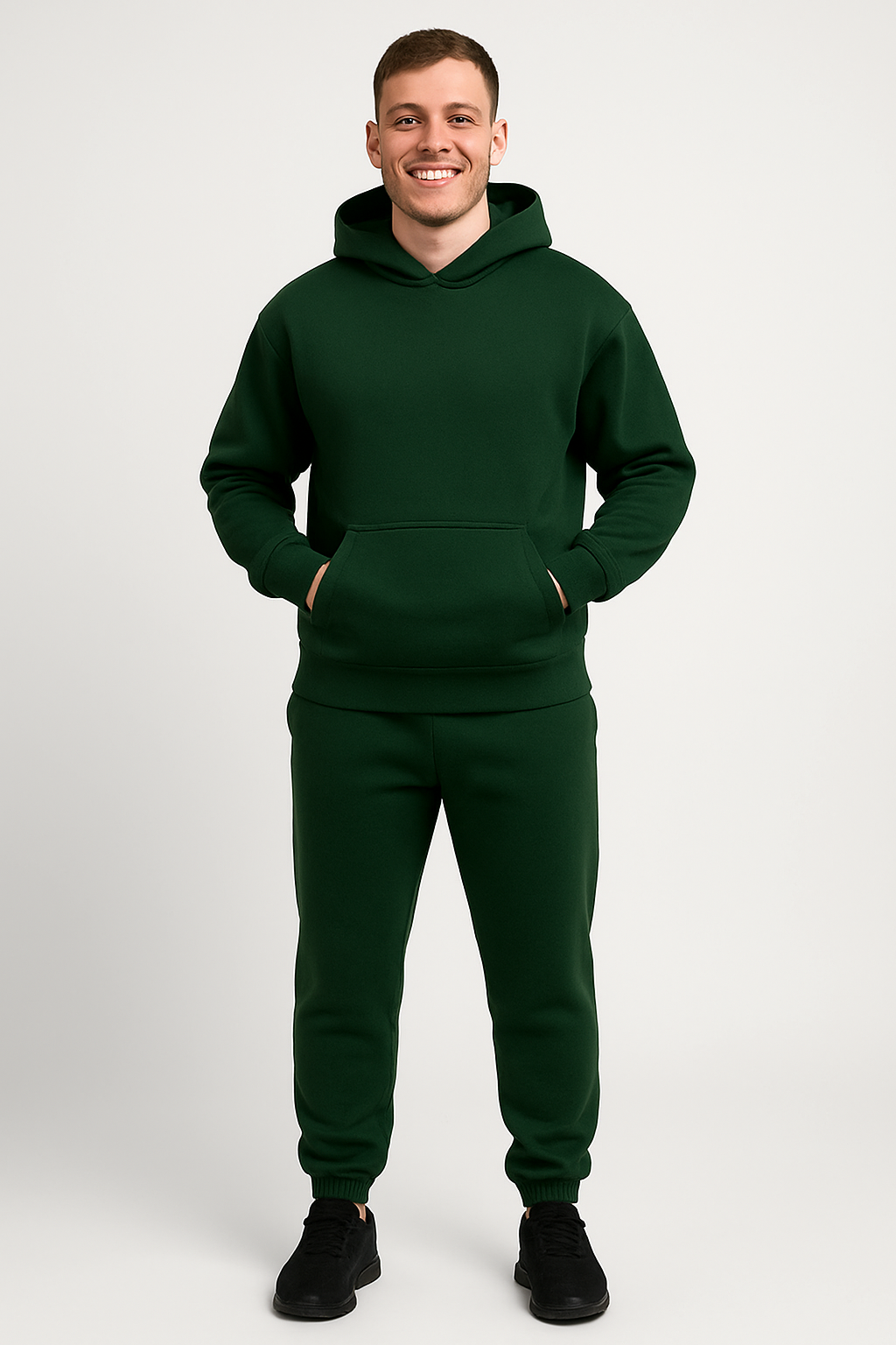 Unisex Hooded Tracksuit – Casual, Comfortable & Perfect for Everyday Wear