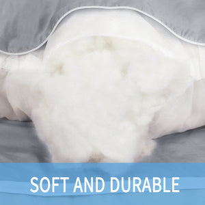 U-Shape Pregnancy Pillow – Ice Silk Maternity Support for Comfort
