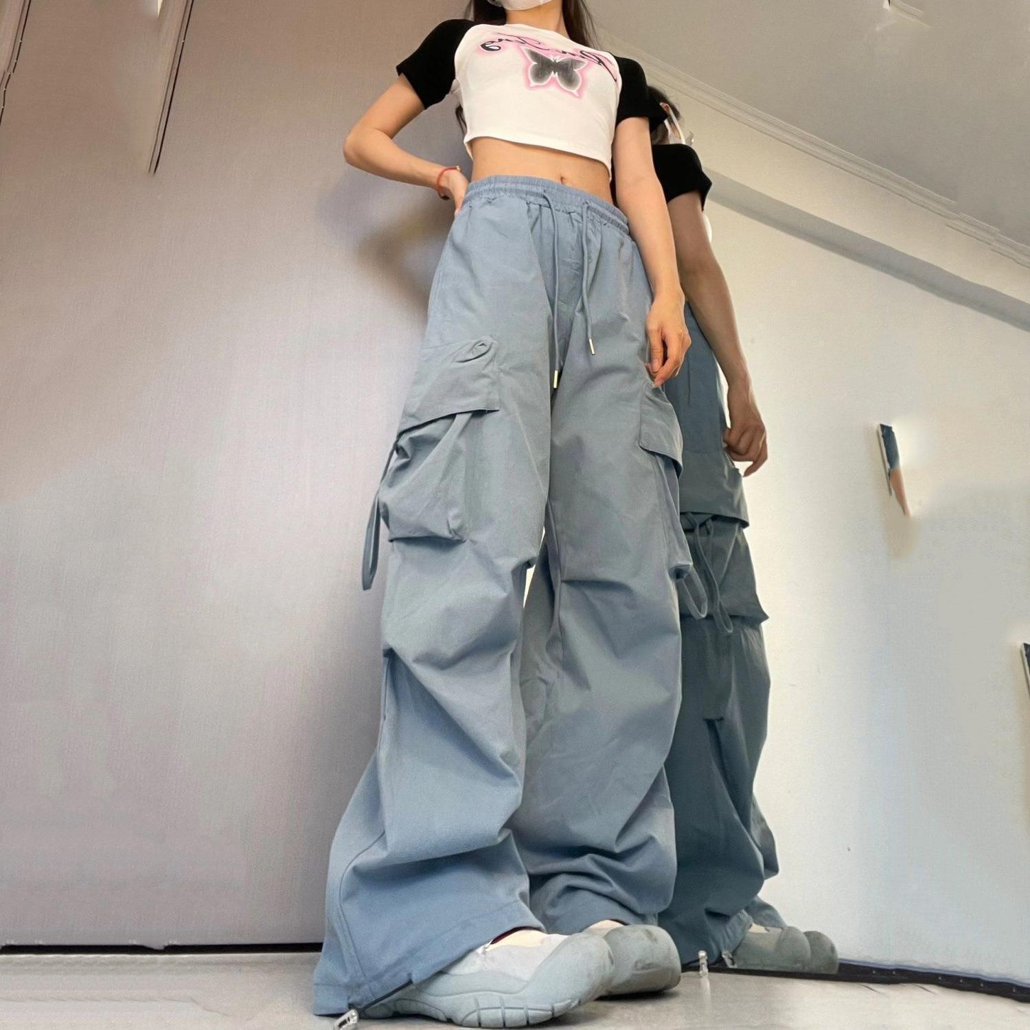 High Waist Retro Quick-drying Overalls For Women