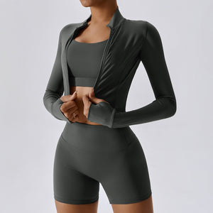 Outdoor Sports Skinny Yoga Suit – Nude Feel trendy Activewear for Women