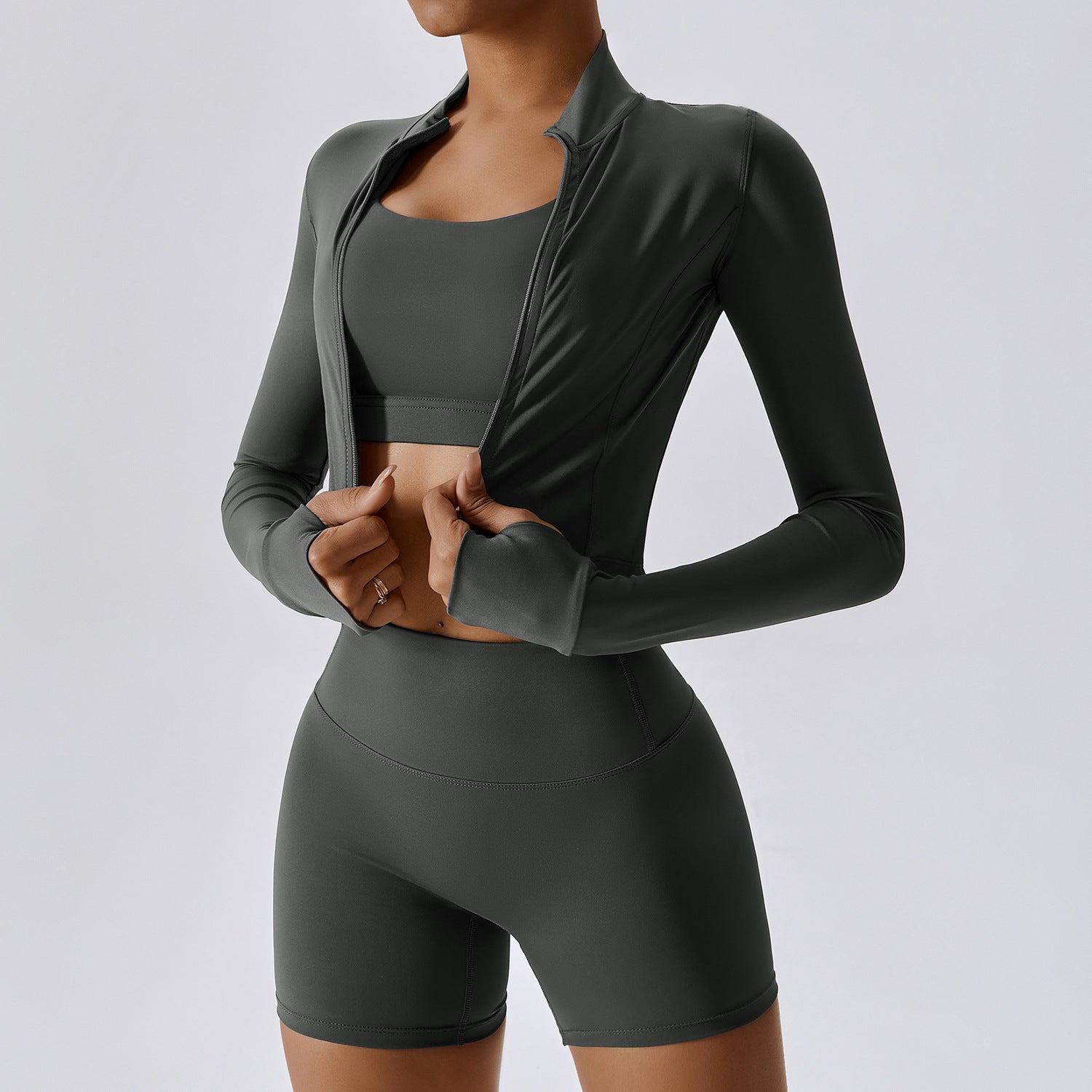 Outdoor Sports Skinny Yoga Suit – Nude Feel trendy Activewear for Women