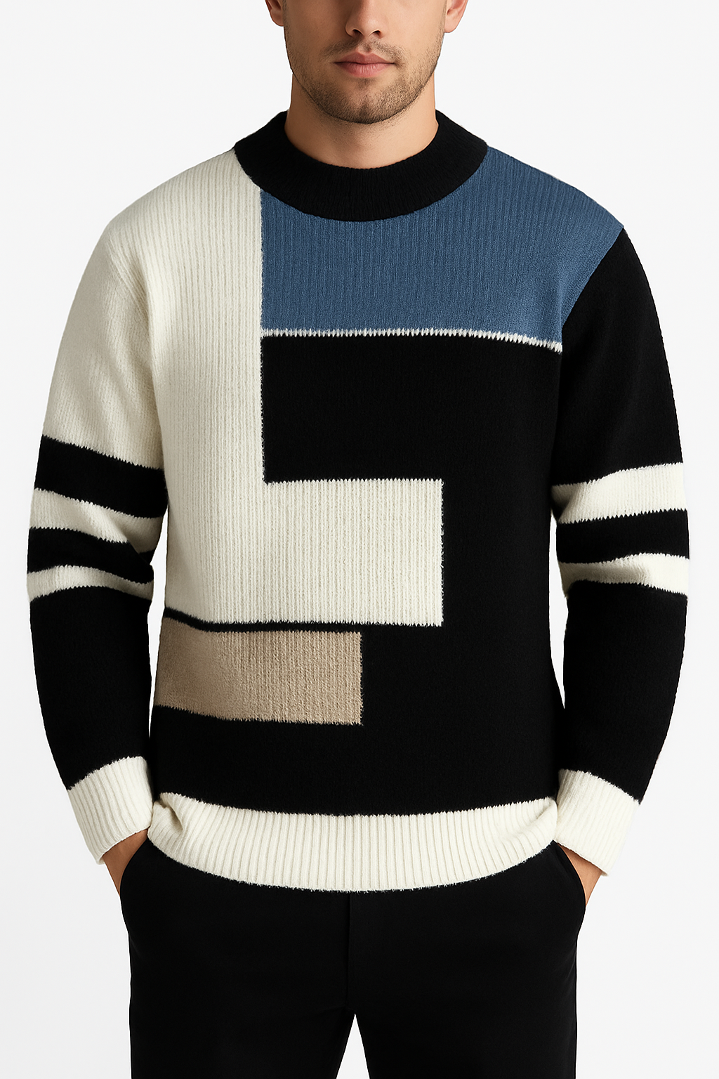 Thickened Knitting Bottoming sweater